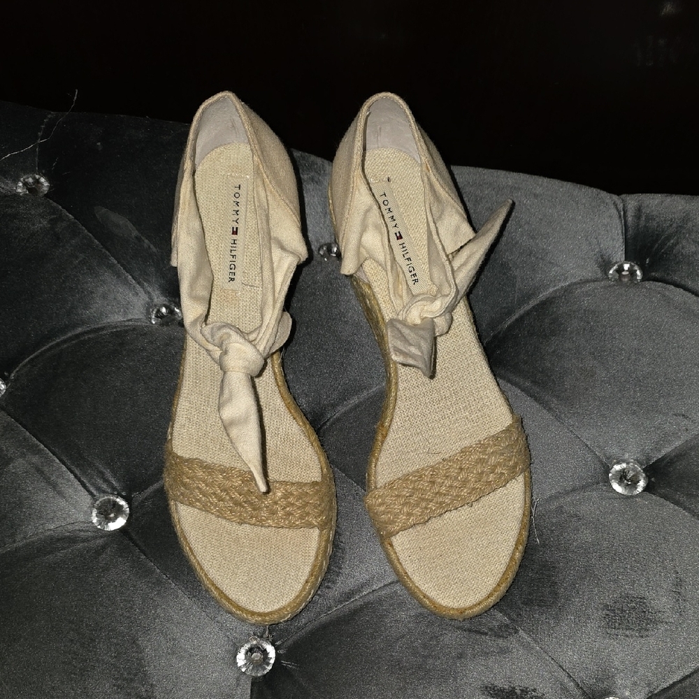 Women's Beige Espadrille Sandals